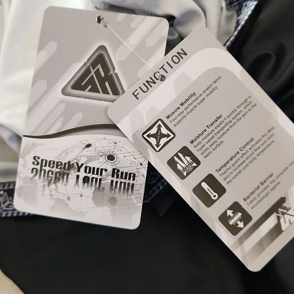 NWT Speed Your Run women's medium v neck sports polo - Picture 8 of 8